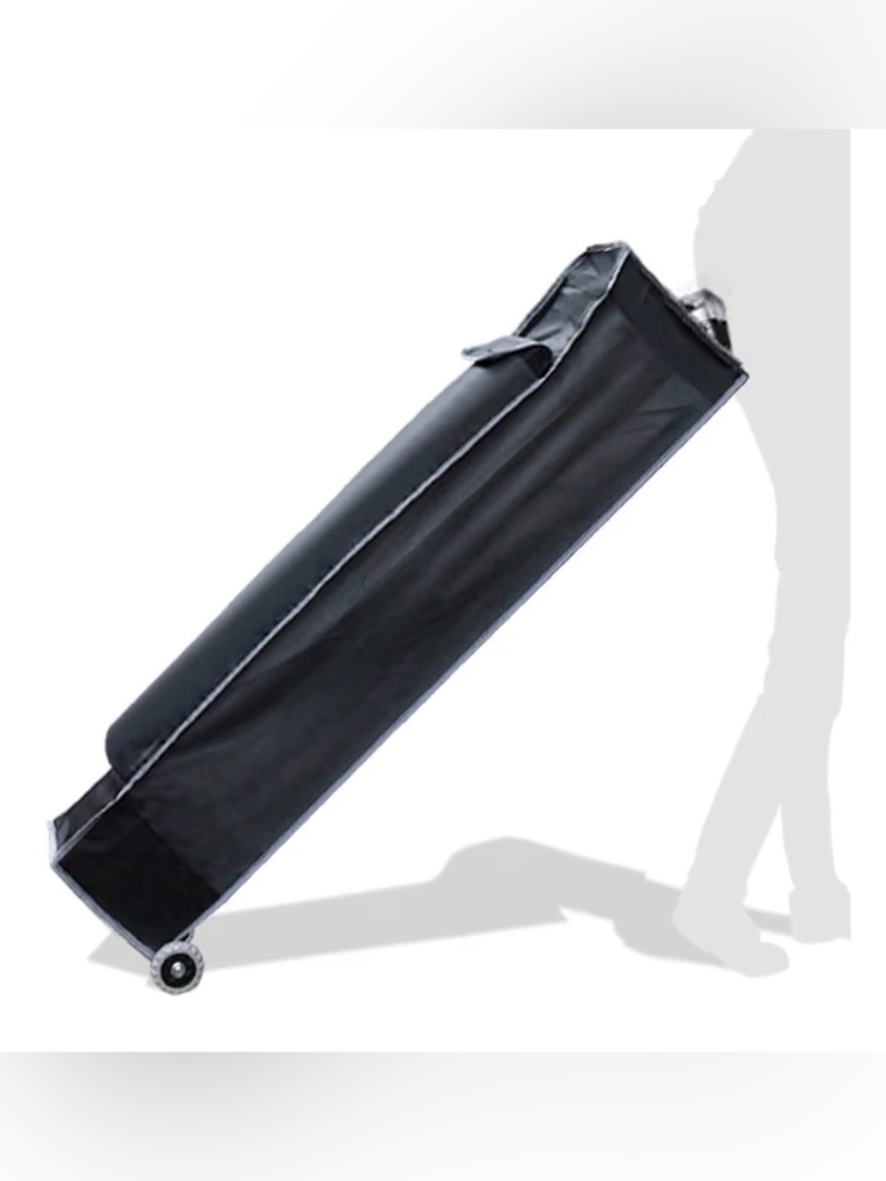 Eurmax Universal Wheeled Bag 10x10 Pop up Canopy Rolling Storage Bag NEW Gray